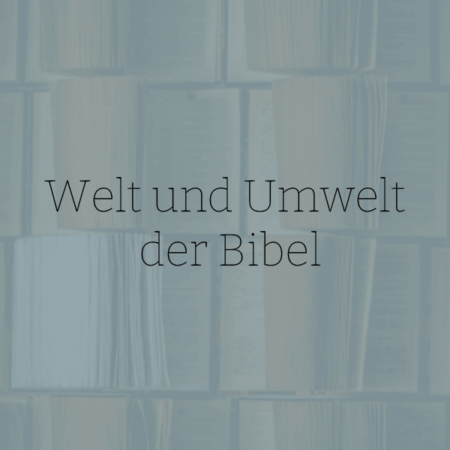 Welt und Umwelt der Bibel