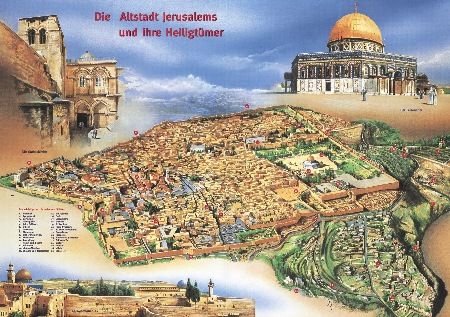 Die Altstadt von Jerusalem