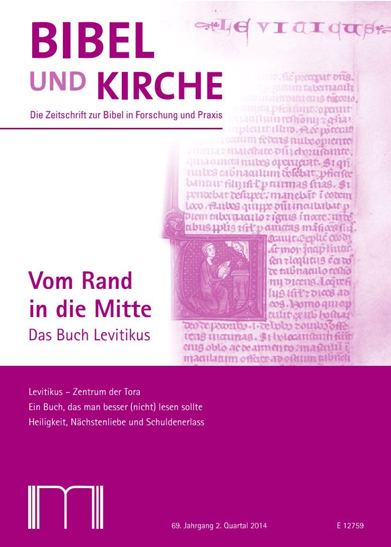 Vom Rand in die Mitte. Das Buch Levitikus