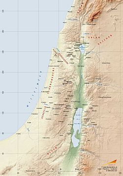 Israel, Palästina, Jordanien (im Kartenset erhältlich)