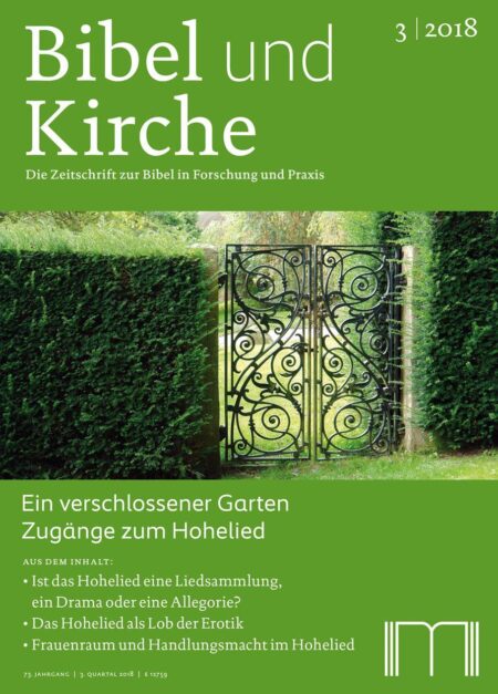 Ein verschlossener Garten. Zugänge zum Hohelied