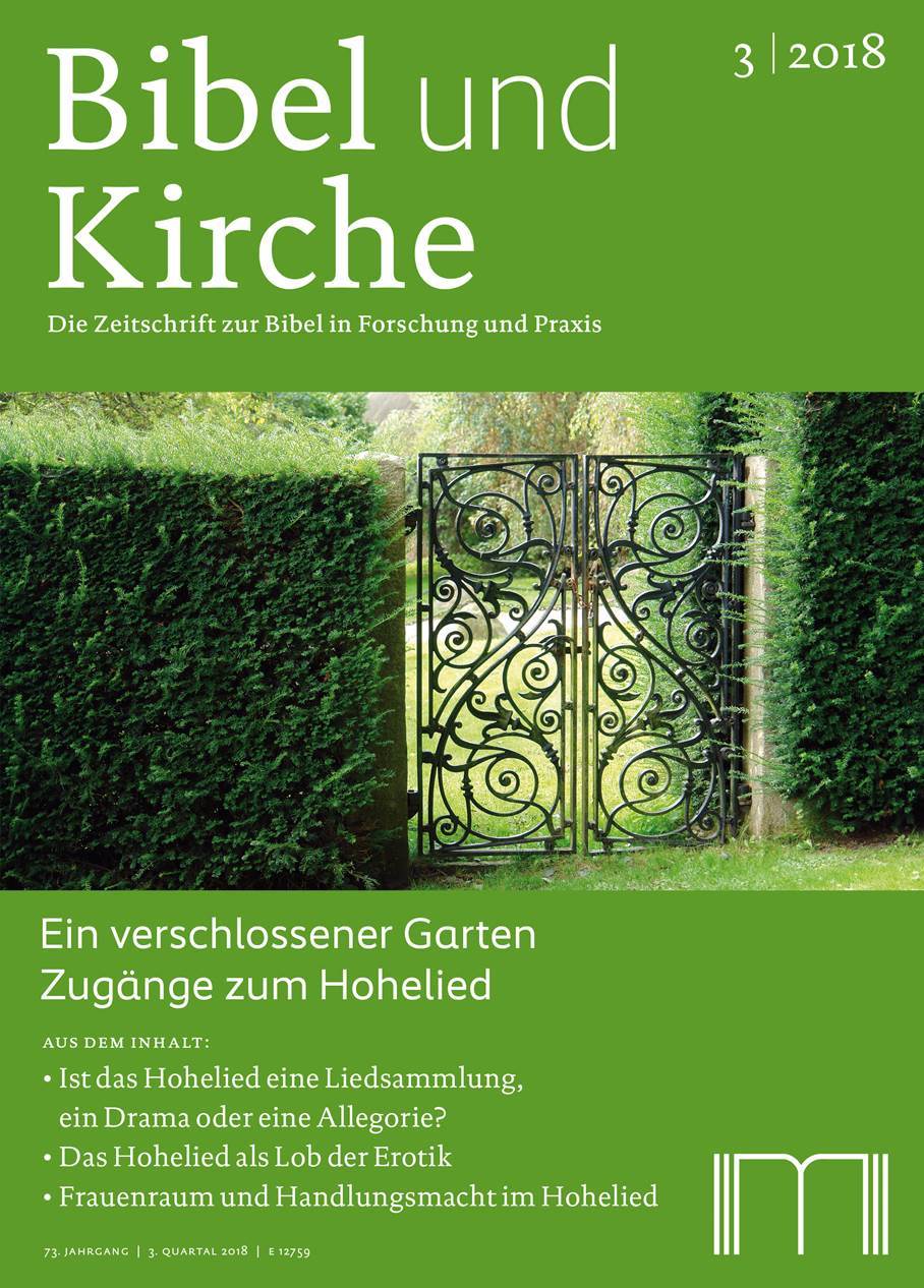Ein verschlossener Garten. Zugänge zum Hohelied