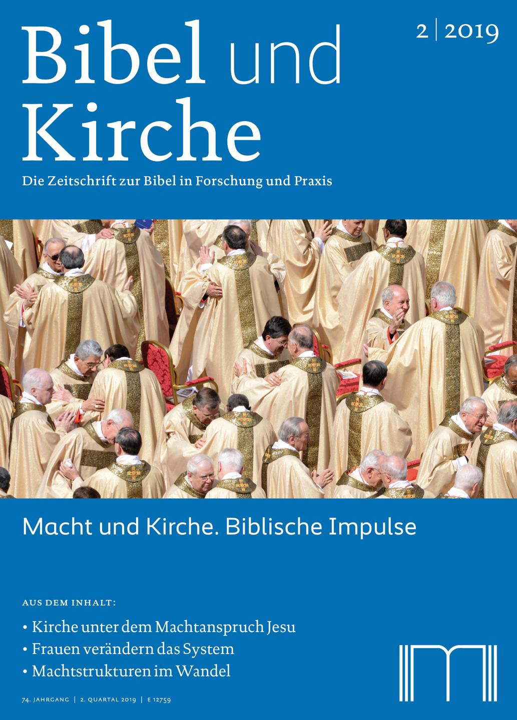 Macht und Kirche. Biblische Impulse