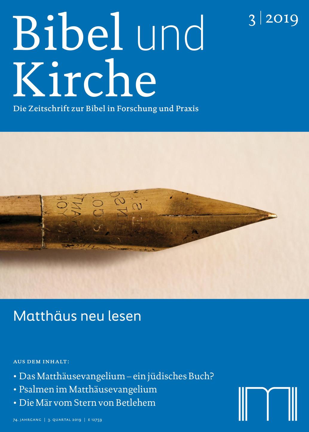Matthäus neu lesen